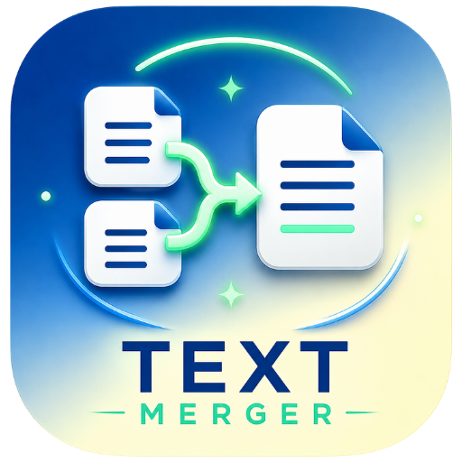 Text Merger Logo